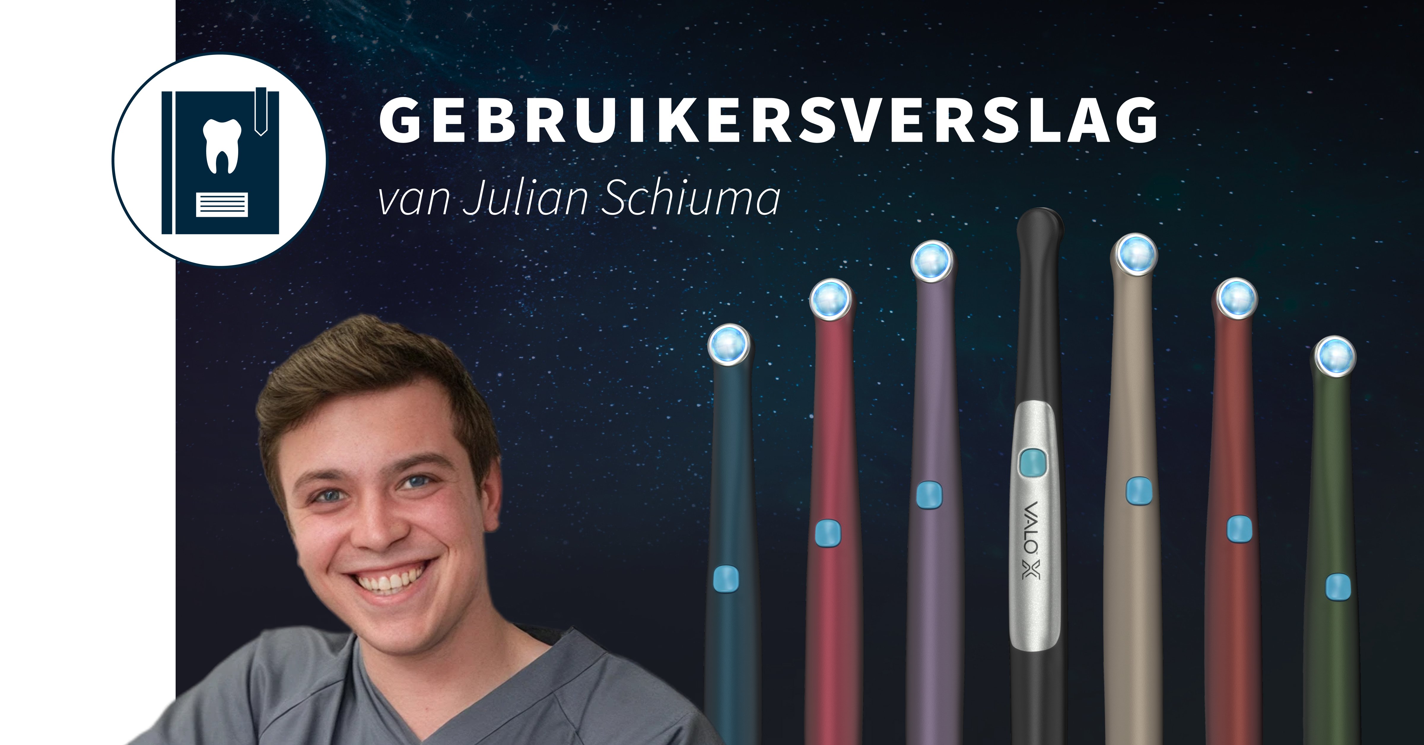 Krachtig. Betrouwbaar. Eenvoudig te hanteren. De VALO™ X-ledpolymerisatielamp.