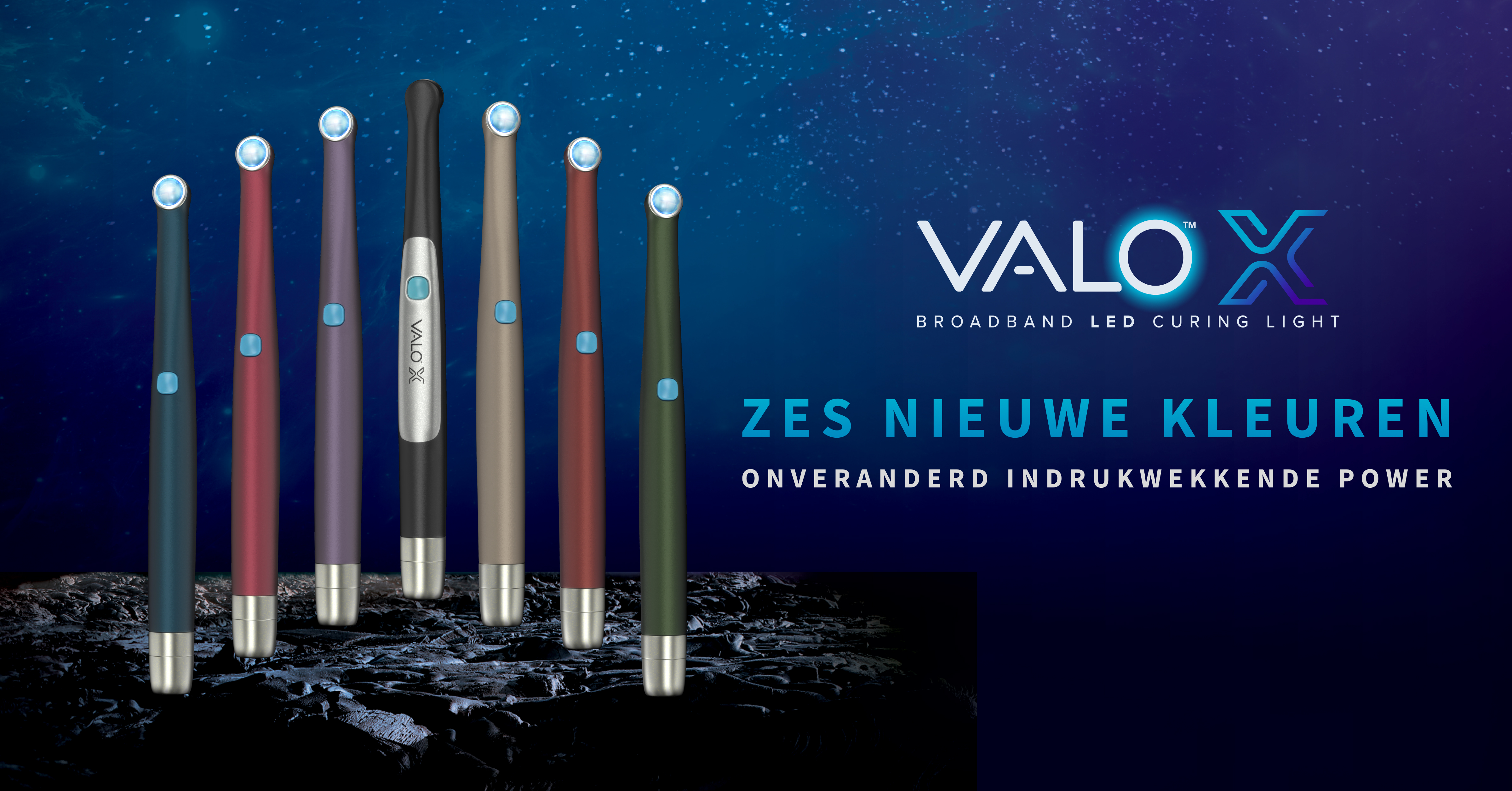 Ultradent Products introduceert nieuwste polymerisatielamp: de VALO X Colors